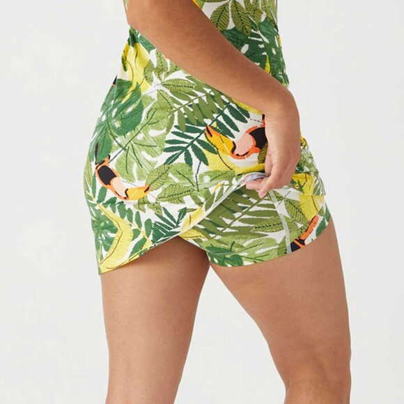 NEW Duluth Trading Suit Up Swim Built In Bra One Piece Dress sz 12 - Picture 3 of 11